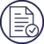 Icon - Document - Navy Icon - Document - Navy